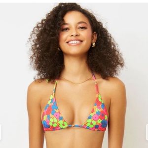 Nick String Triangle Bikini Top 👙